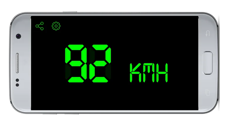 Digital Speedometer - GPS HUD- Simple offline screenshot 2