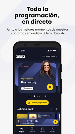 Cadena SER Radio screenshot 1