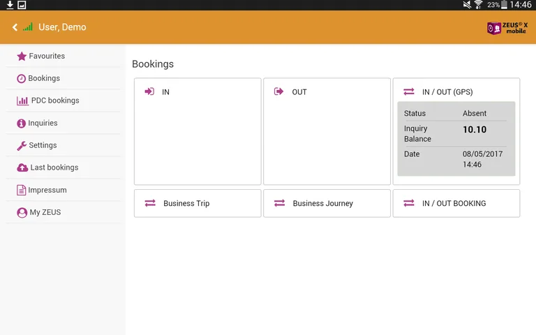 ZEUS X mobile plus screenshot 7