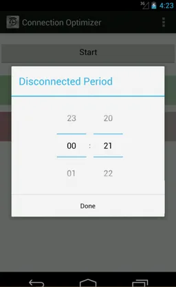 Connection Optimizer screenshot 2