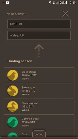 Hunter's Friend - App for hunters screenshot 1