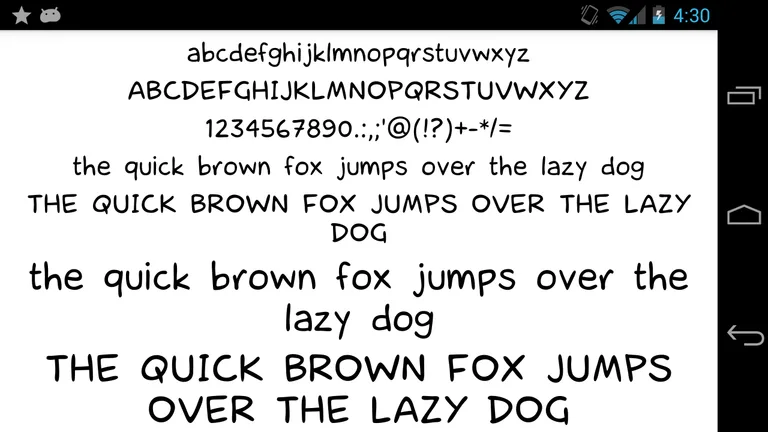 Hand Fonts Message Maker screenshot 3