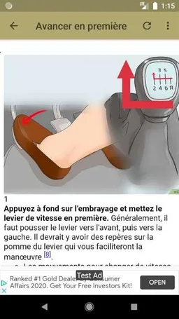 conduire une voiture manuelle screenshot 2
