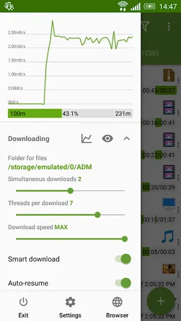 Advanced Download Manager screenshot 6