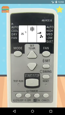 Remote Control For O General Air Conditioner screenshot 2