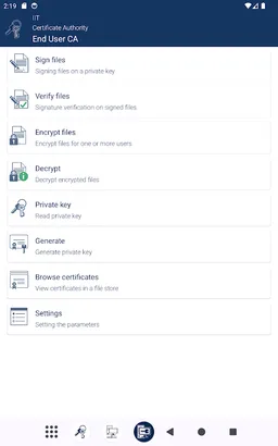 IIT EndUser CA-1 screenshot 8