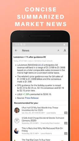 Seeking Alpha: Stock Market News & Analysis screenshot 4