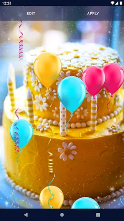 Happy Birthday Live Wallpaper screenshot 5