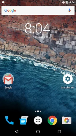 Marshmallow Launcher screenshot 1
