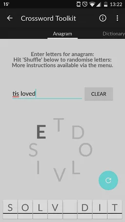 Crossword Toolkit screenshot 2