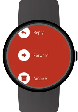 Mail client for Wear OS watches screenshot 3