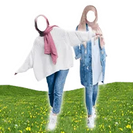 Innovative Hijab with Jeans icon