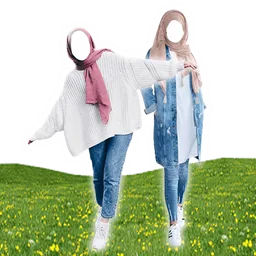 Innovative Hijab with Jeans icon
