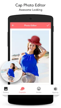 Cap Photo Editor screenshot 4
