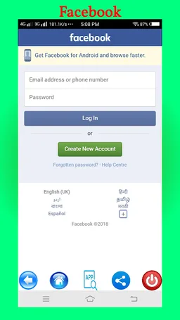 Social Media at one place screenshot 1