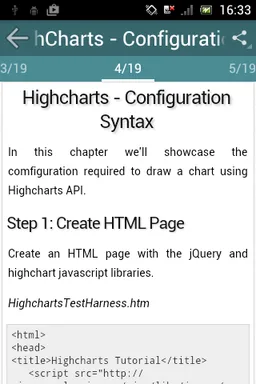 Learn Highcharts screenshot 4