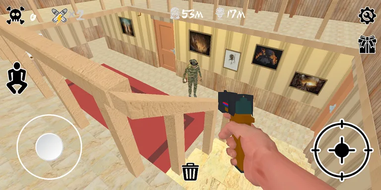 Scary Granny Unknown Battle Ground Horror Mod screenshot 3