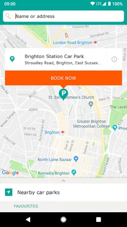 Saba Parking UK screenshot 1