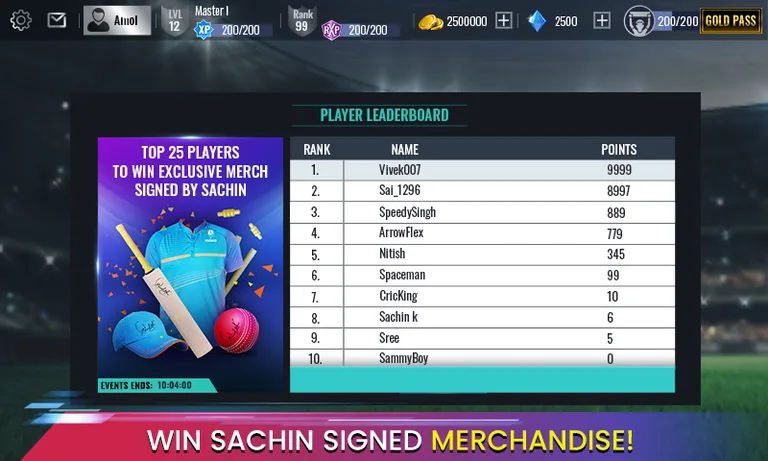 Sachin Saga Cricket Champions screenshot 8