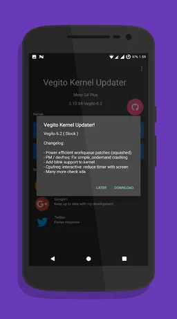 Vegito Kernel Updater screenshot 3