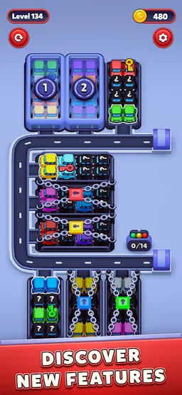 Car Sort: Color Puzzle screenshot 2