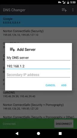 DNS Changer - Lilly screenshot 2
