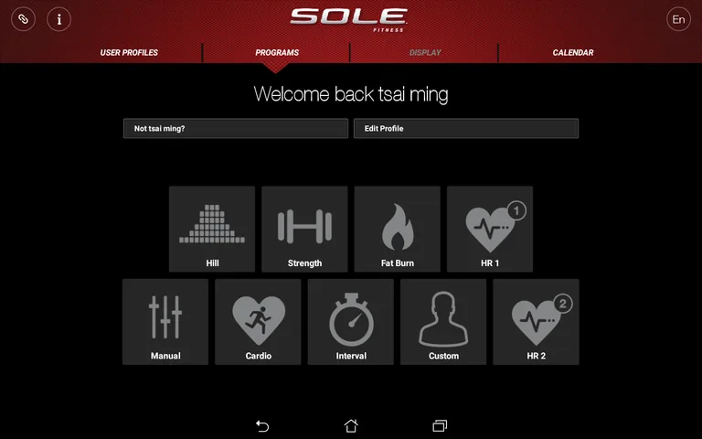 SOLE Fitness App screenshot 7