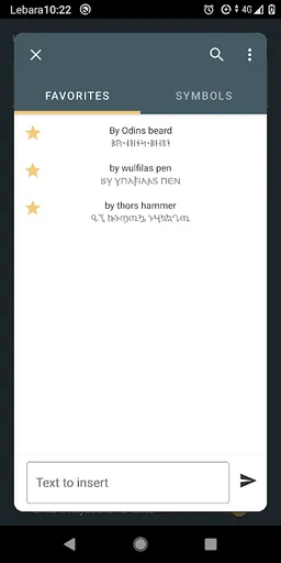 Write in Runic (Runes writer) screenshot 12