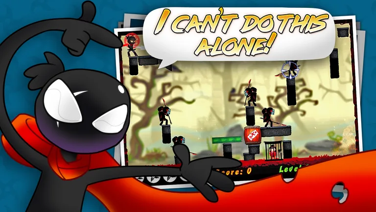 Stickman Ninja Warriors screenshot 3