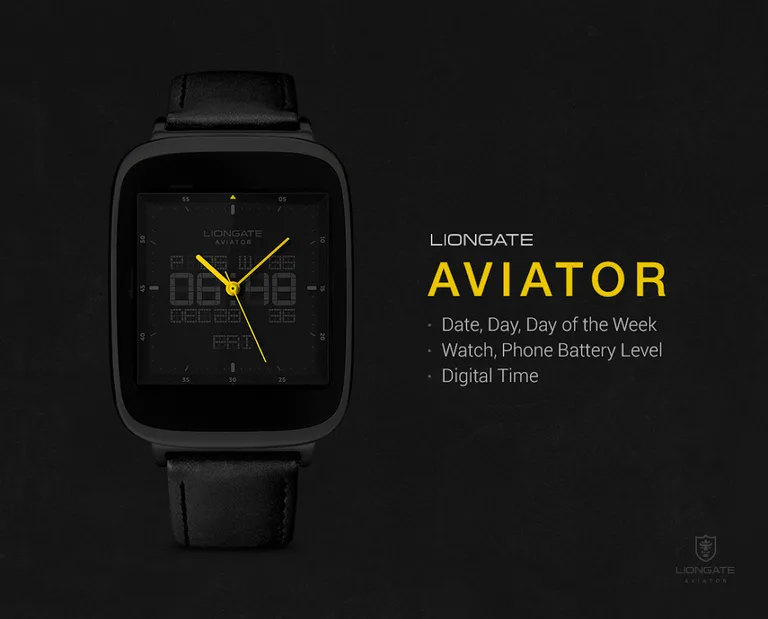 Aviator watchface by Liongate screenshot 3