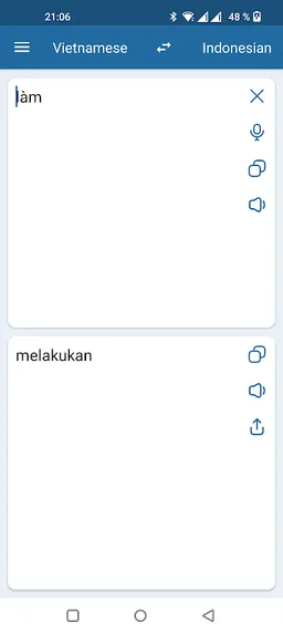 Indonesian Vietnamese Translat screenshot 3
