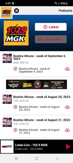 102.9 WMGK screenshot 10