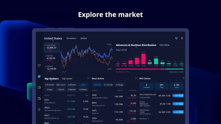 Webull - Stock Quotes & News screenshot 11