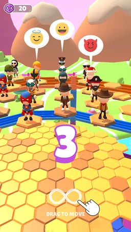 Hexagon Run 3D screenshot 7