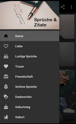 Sprüche und Zitate screenshot 3