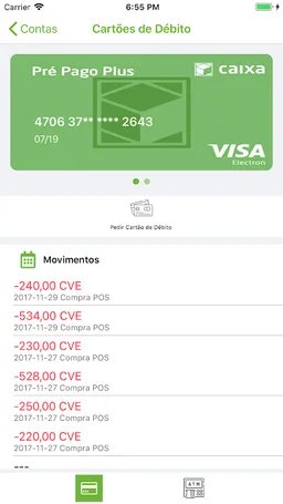 Caixa Mobile screenshot 1