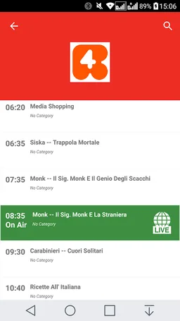 Italy TV EPG Free screenshot 4