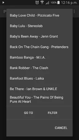 Phone to Tablet Remote: for music apps and Youtube screenshot 5