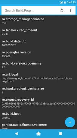 Material Build.prop Editor screenshot 1
