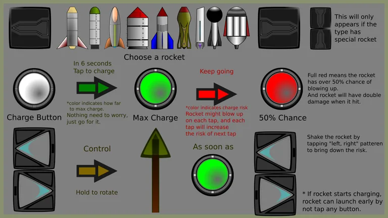 Ground to UFO Rockets screenshot 3