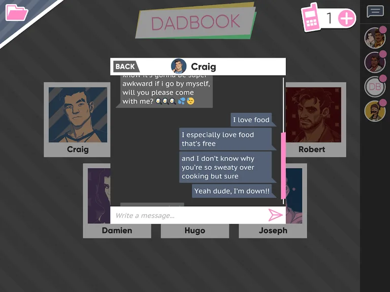 Dream Daddy screenshot 1