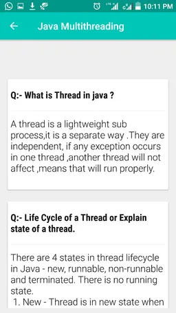 Java Interview Questions and Answers screenshot 5