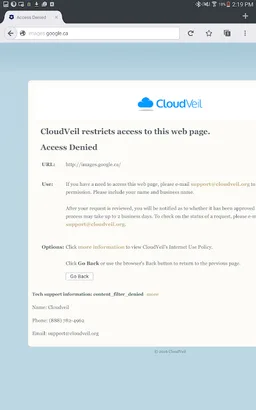 CloudVeil Blue screenshot 13
