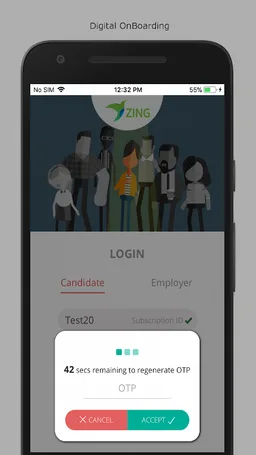 ZingHR Onboarding screenshot 2