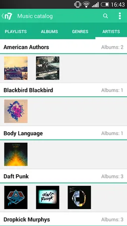 n7player Skin - Aquamarine screenshot 5