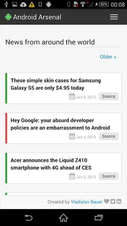 Android Arsenal screenshot 5