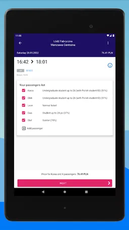 KOLEO - PKP timetable screenshot 8