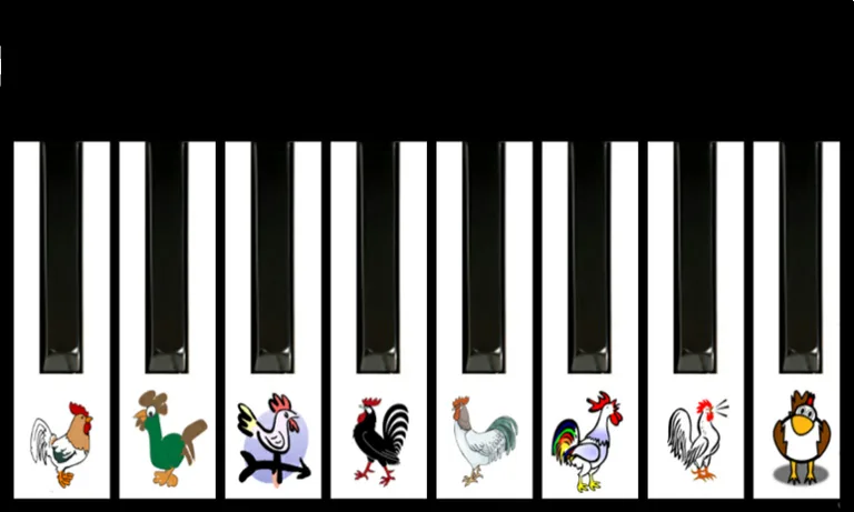 Rooster piano screenshot 3
