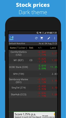 Singapore (SG) Stocks screenshot 2