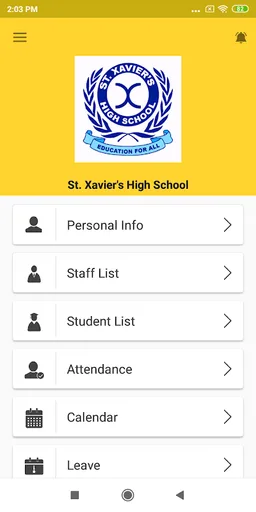 St. Xavier’s High School screenshot 2